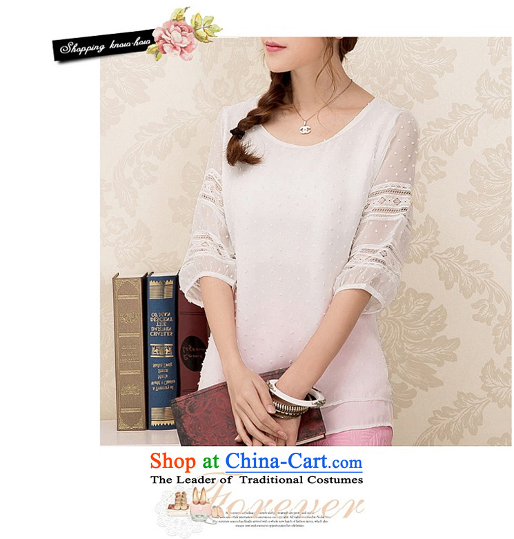 The interpolator auspicious large 2015 Women's Summer new ethnic thick MM THIN biological aerial Sau San video cuff lace stitching t-shirt chiffon Netherlands 1505 Blue 2XL Photo, prices, brand platters! The elections are supplied in the national character of distribution, so action, buy now enjoy more preferential! As soon as possible.