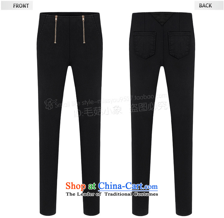 O Ya-ting 2015 new to increase women's code thick mm castor pencil trousers spring and fall video thin casual pants female black 3XL 145-165 recommends that you catty picture, prices, brand platters! The elections are supplied in the national character of distribution, so action, buy now enjoy more preferential! As soon as possible.
