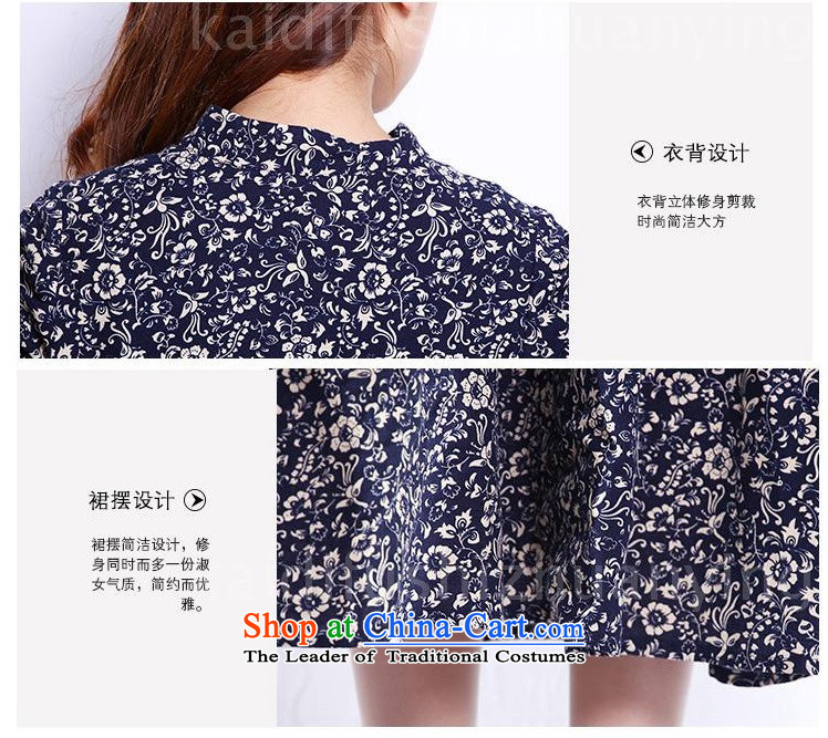 Large meiby female wild retro floral linen dresses in cotton linen cuff large long skirt picture color M pictures 0472, prices, brand platters! The elections are supplied in the national character of distribution, so action, buy now enjoy more preferential! As soon as possible.