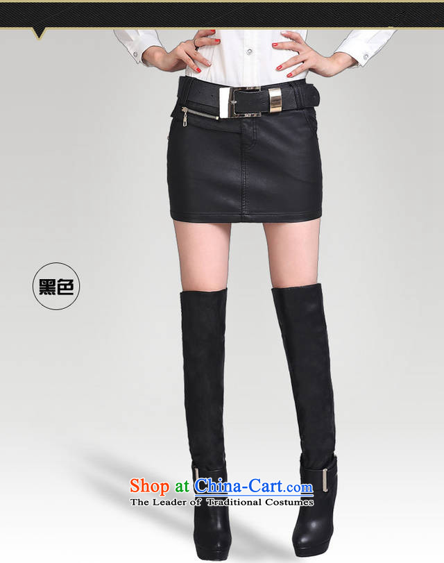 Large meiby female wild Sleek and versatile large new Korean modern leather skirt skirt trousers shorts women 1180 Black L picture, prices, brand platters! The elections are supplied in the national character of distribution, so action, buy now enjoy more preferential! As soon as possible.