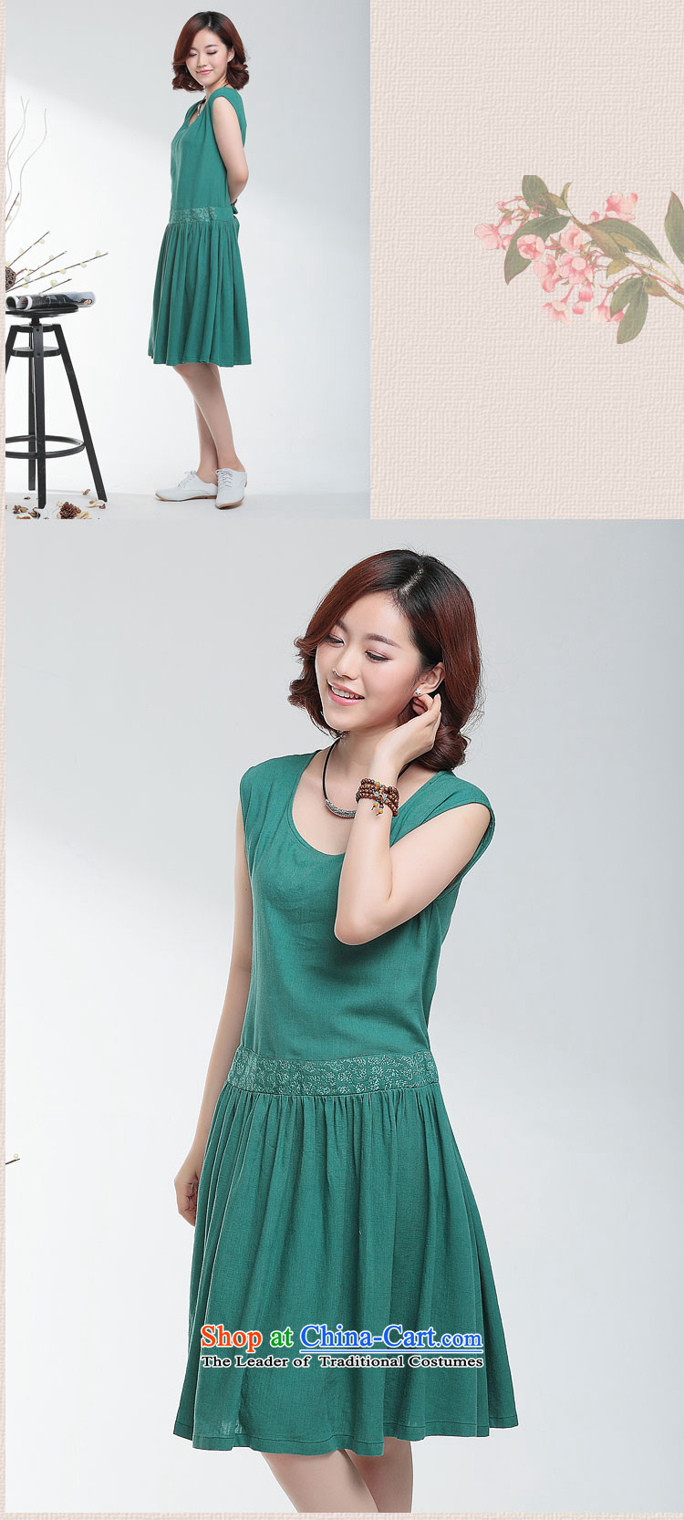 Cover Story 2015 Summer Offer Korean sleeveless jacket embroidered dress code for women Commission of the dresses aged 30-40 MM thick female Hong Kong XXXL picture, prices, brand platters! The elections are supplied in the national character of distribution, so action, buy now enjoy more preferential! As soon as possible.