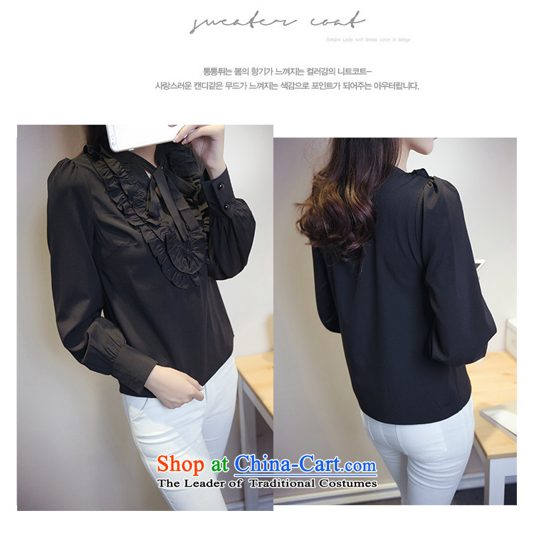 The first declared to economy xl female thick mm spring and autumn the new Korean long-sleeved shirt shirt chiffon forming the Netherlands 6217/ T-shirt and black shirt 5XL 180-200 around 922.747 picture, prices, brand platters! The elections are supplied in the national character of distribution, so action, buy now enjoy more preferential! As soon as possible.