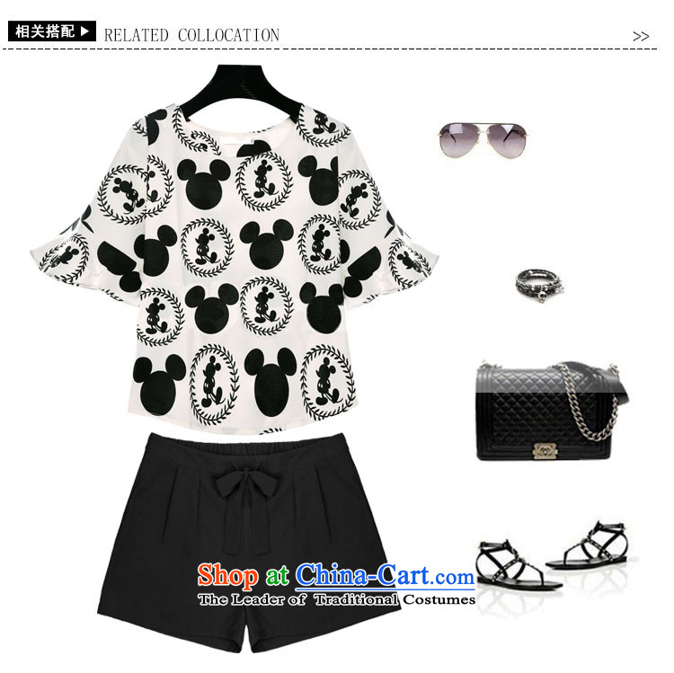 Thousands of fat XL COGA video thin Kit 2015 New Korea summer edition 200 catties thick MM stamp T-shirt shorts loose two Kit 5838 Mickey shirt + black shorts XL100-120 around 922.747 picture, prices, brand platters! The elections are supplied in the national character of distribution, so action, buy now enjoy more preferential! As soon as possible.