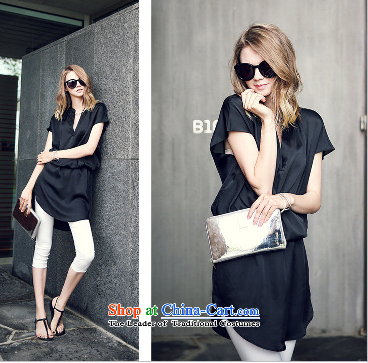 The first declared a new summer, as Europe and the larger of the two piece in the ladies casual long loose chiffon Netherlands shirt + 7 pants 1729# Black + White trousers 5XL 180-200 around 922.747 picture, prices, brand platters! The elections are supplied in the national character of distribution, so action, buy now enjoy more preferential! As soon as possible.