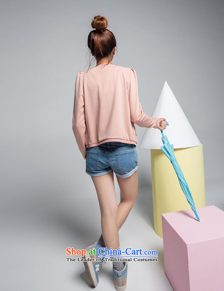 Large meiby female wild autumn replacing new products video thin wild Korean jacket female jacket (spot! 9079) light blue XXL picture, prices, brand platters! The elections are supplied in the national character of distribution, so action, buy now enjoy more preferential! As soon as possible.