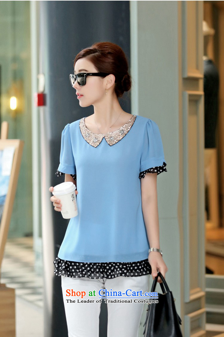 El-ju Yee Nga to xl female chiffon shirt summer new doll for thick, Hin thin MOM pack chiffon YZ5261 shirts in red L picture, prices, brand platters! The elections are supplied in the national character of distribution, so action, buy now enjoy more preferential! As soon as possible.