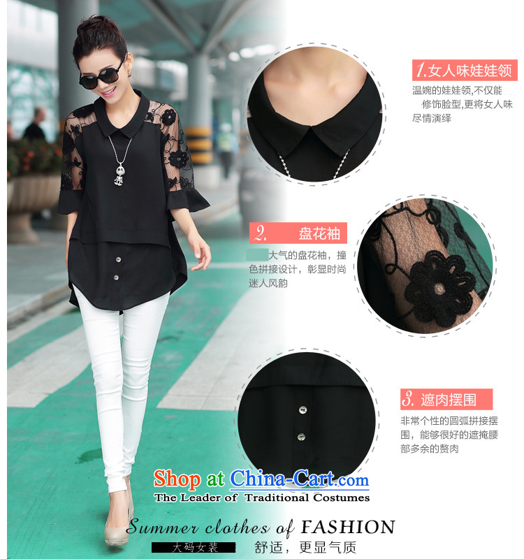 El-ju 2015 Autumn Yee Nga new high-code women chiffon shirt to intensify the Netherlands YZ5267 forming the black L picture, prices, brand platters! The elections are supplied in the national character of distribution, so action, buy now enjoy more preferential! As soon as possible.