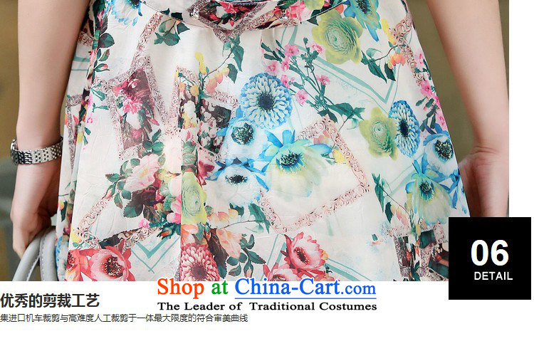 El-ju Yee Nga 2015 Summer lace stitching suit thick sister short-sleeved shirt with large green flower XL Photo YZ5362, prices, brand platters! The elections are supplied in the national character of distribution, so action, buy now enjoy more preferential! As soon as possible.