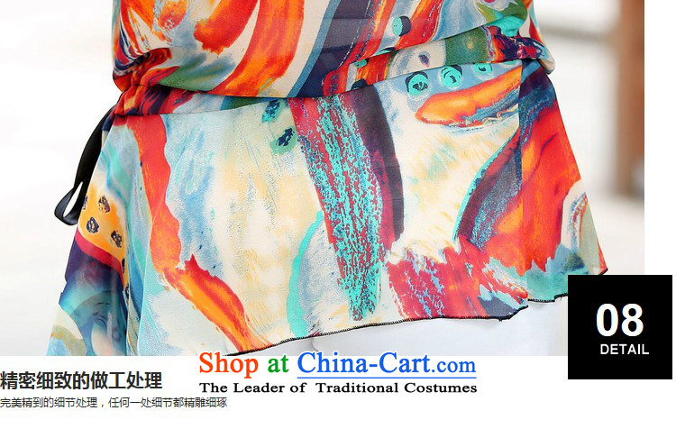 El-ju Yee Nga 2015 Summer thick, Hin thin large short-sleeved blouses chiffon shirt YZ5365 ORANGE XXL picture, prices, brand platters! The elections are supplied in the national character of distribution, so action, buy now enjoy more preferential! As soon as possible.