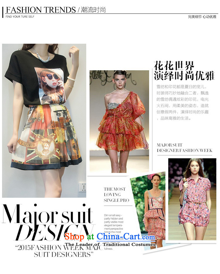 The first declared as thick mm to increase female Korean version of code for summer new stylish two kits loose T-shirt t-shirt + upper body 7319# skirt around 922.747 paras. 135-145 2XL Photo, prices, brand platters! The elections are supplied in the national character of distribution, so action, buy now enjoy more preferential! As soon as possible.