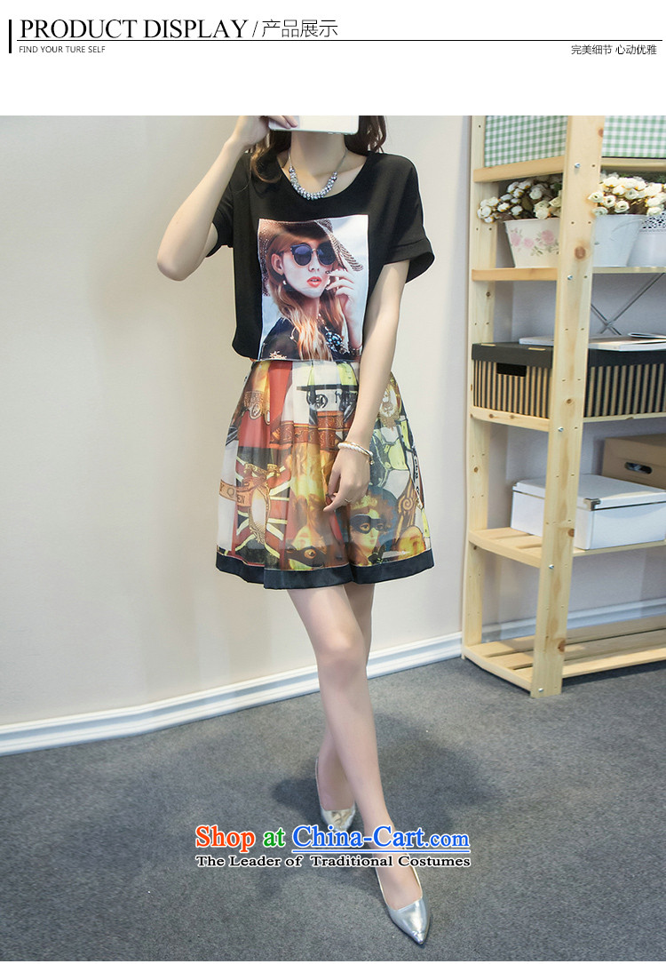 The first declared as thick mm to increase female Korean version of code for summer new stylish two kits loose T-shirt t-shirt + upper body 7319# skirt around 922.747 paras. 135-145 2XL Photo, prices, brand platters! The elections are supplied in the national character of distribution, so action, buy now enjoy more preferential! As soon as possible.