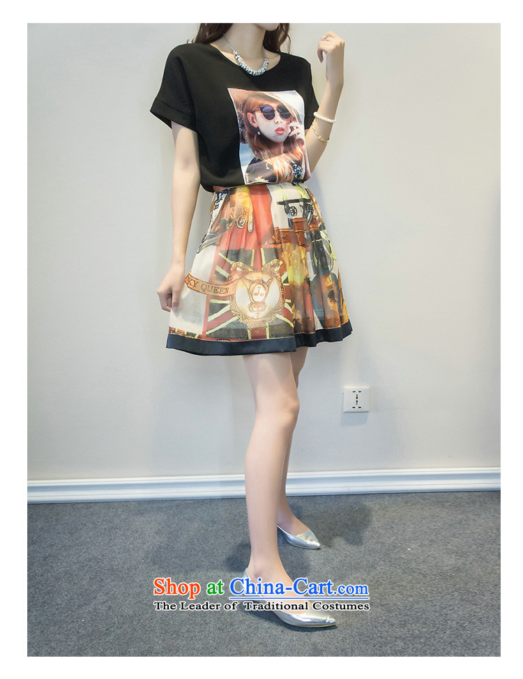 The first declared as thick mm to increase female Korean version of code for summer new stylish two kits loose T-shirt t-shirt + upper body 7319# skirt around 922.747 paras. 135-145 2XL Photo, prices, brand platters! The elections are supplied in the national character of distribution, so action, buy now enjoy more preferential! As soon as possible.