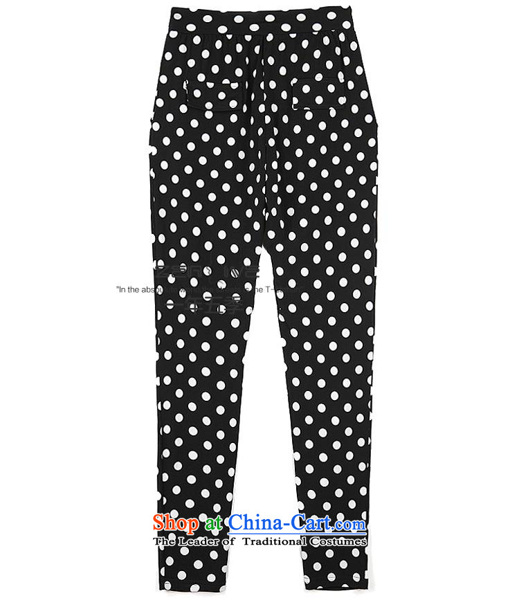 O Ya-ting 2015 new to increase women's code thick black and white Summer Waves mm point Harlan Pants color photo of female XL 115-128 recommends that you catty picture, prices, brand platters! The elections are supplied in the national character of distribution, so action, buy now enjoy more preferential! As soon as possible.