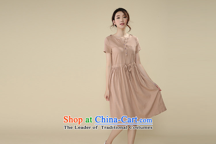 The new summer 2015 DAZZTAR larger female cotton linen dresses female summer tether Linen Dress long skirt LYQ0059 wine red XXL picture, prices, brand platters! The elections are supplied in the national character of distribution, so action, buy now enjoy more preferential! As soon as possible.