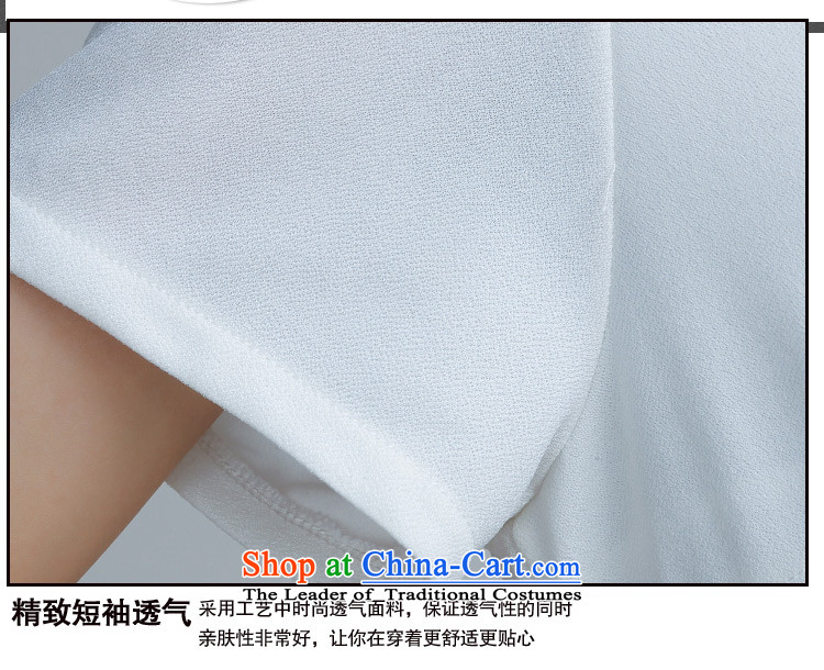Replace Ting zhuangting2015 summer the new Europe and the large number of ladies loose video thin stretch short-sleeved dress 60303 White XL Photo, prices, brand platters! The elections are supplied in the national character of distribution, so action, buy now enjoy more preferential! As soon as possible.