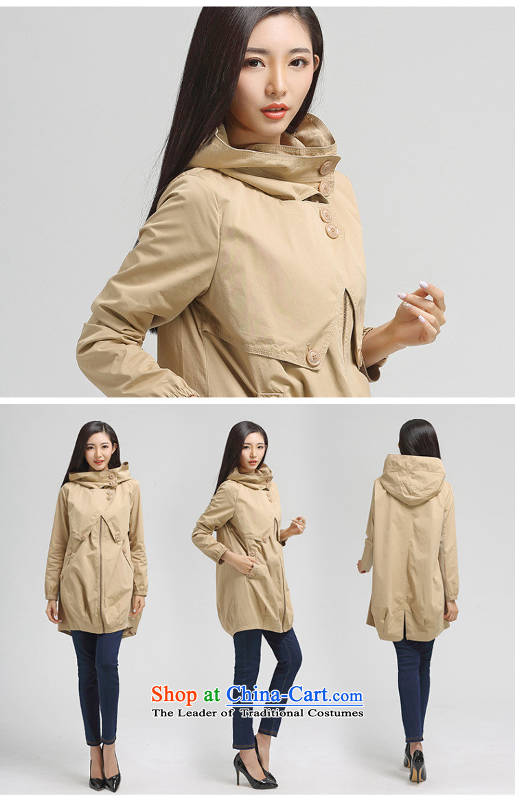 The representative of the water Korean women's high-end 2015 Spring New larger fat mm in length) with cap windbreaker S15CH4565 card its L pictures, prices, brand platters! The elections are supplied in the national character of distribution, so action, buy now enjoy more preferential! As soon as possible.