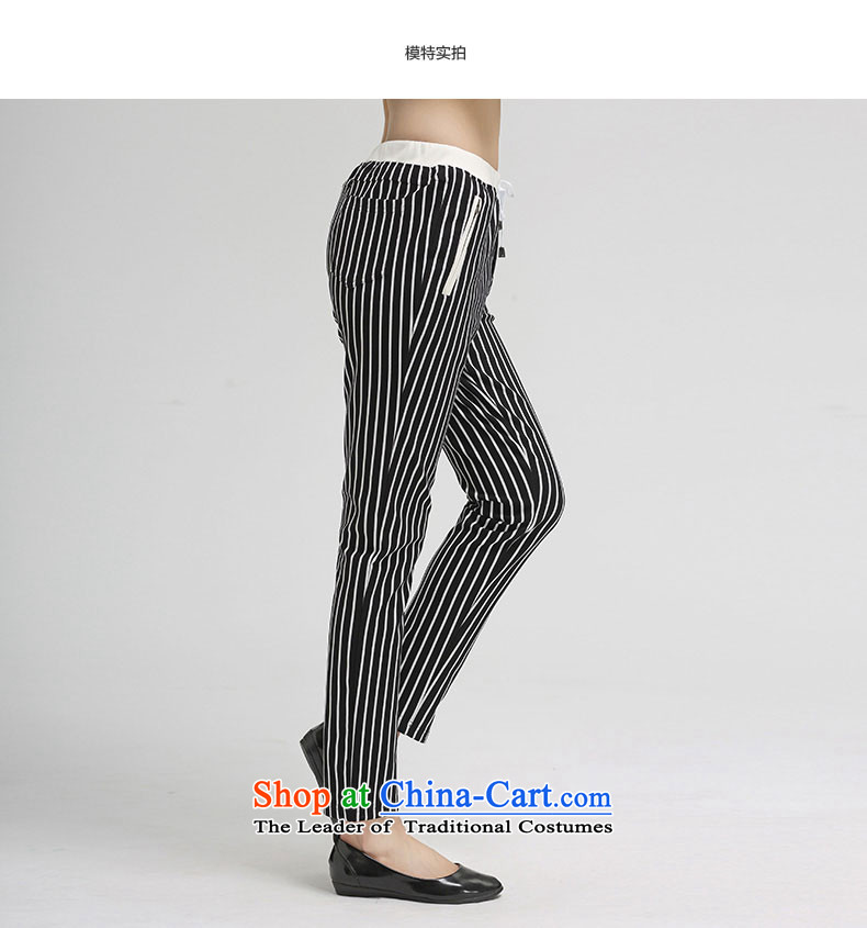 Water Spring 2015 of new large female Korean leisure ladies pants elastic waist trousers score of 9 high black and white photo L of S15CW4537, prices, brand platters! The elections are supplied in the national character of distribution, so action, buy now enjoy more preferential! As soon as possible.