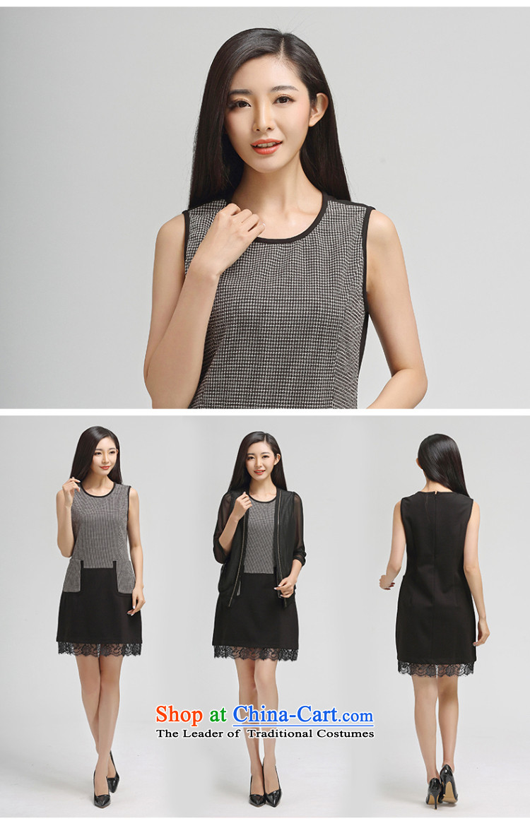 The representative of the water for larger female spring 2015 the new Korean chidori of forming the skirt vest skirt S15CZ4424 carbon black 3XL picture, prices, brand platters! The elections are supplied in the national character of distribution, so action, buy now enjoy more preferential! As soon as possible.