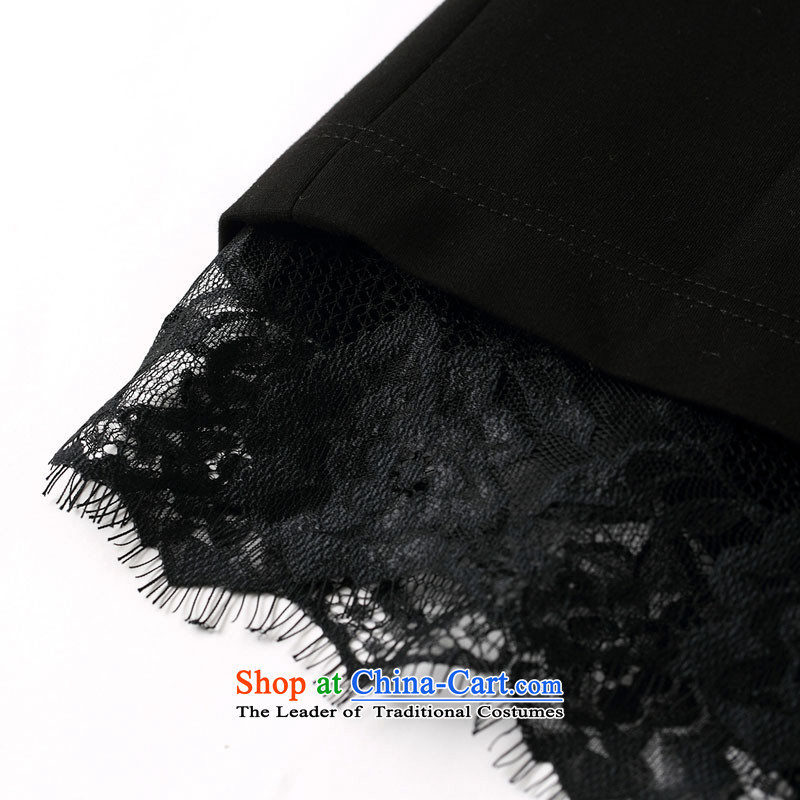 The representative of the water for larger female spring 2015 the new Korean chidori of forming the skirt vest skirt S15CZ4424 3XL, carbon black water by (SHUIMIAO) , , , shopping on the Internet