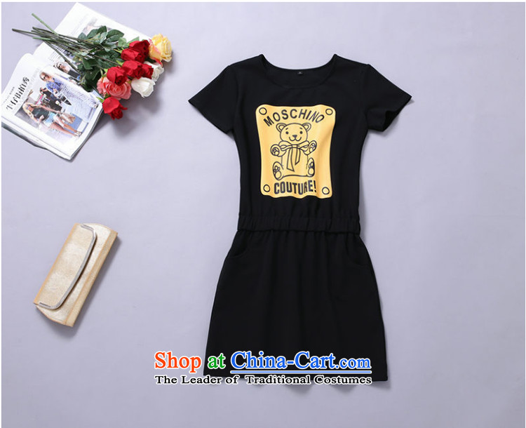 The new king code YILISA women 200 catties thick mm summer Korean cartoon cubs figure dresses thick sister video thin even turning black XXL pictures K870 skirts, prices, brand platters! The elections are supplied in the national character of distribution, so action, buy now enjoy more preferential! As soon as possible.