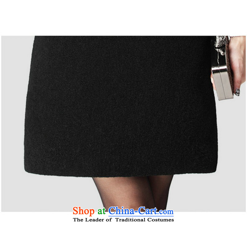 Thick mm xl gross? dresses 2015 new autumn vests skirt sleeveless a skirt vest skirt OL commuter Sau San round-neck collar forming the black skirt 5XL about 160-180, land is of Yi , , , shopping on the Internet