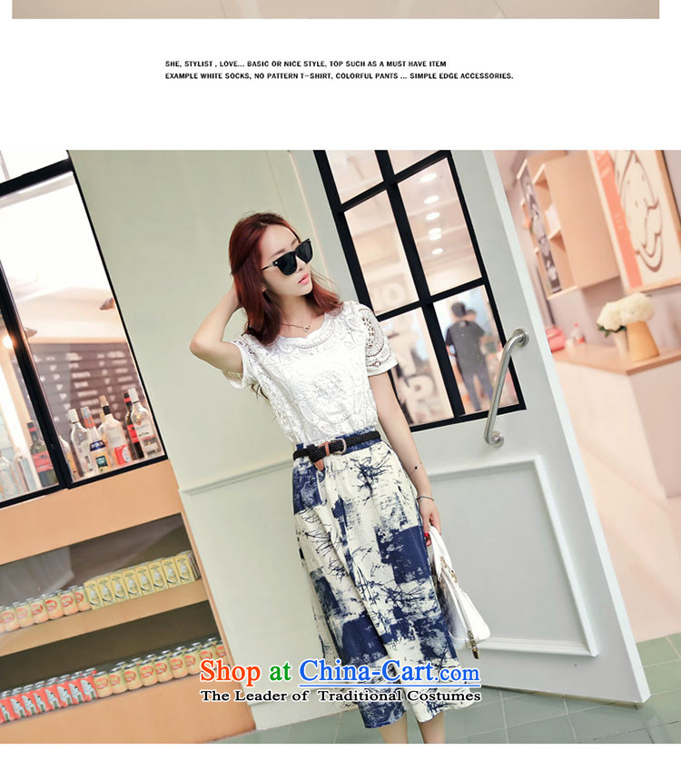 Large meiby female wild summer new Korean version of cotton linen retro two kits body skirt large long skirt skirt 8895 Blue L picture, prices, brand platters! The elections are supplied in the national character of distribution, so action, buy now enjoy more preferential! As soon as possible.