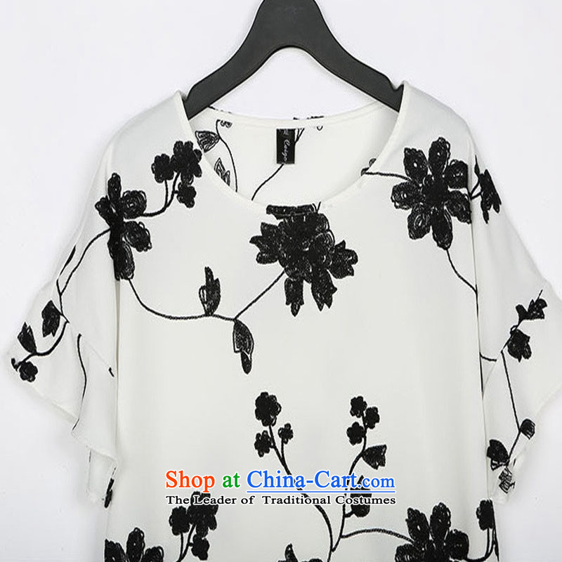In the summer of 2015, Pak new short-sleeved T-shirt chiffon two kits for women large relaxd embroidery body skirt black 1833 4XL around 922.747 paragraphs 165-175 under, Park shopping on the Internet has been pressed.