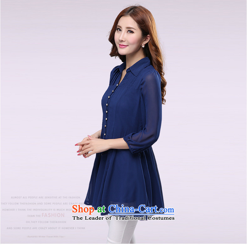 Song Of Yue XL Women's Summer new Korean version 7 to the long-sleeved shirt chiffon shirt R1191 XL(120-135 black) pictures, price catty, brand platters! The elections are supplied in the national character of distribution, so action, buy now enjoy more preferential! As soon as possible.