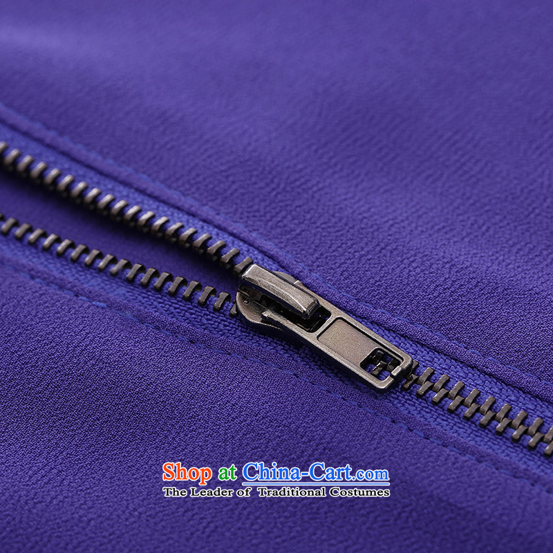 The former Yugoslavia Migdal Code women 2015 Summer new stylish Pocket Zip mm thick snow woven dresses 952103134 purple 5XL, Yugoslavia Mak , , , shopping on the Internet