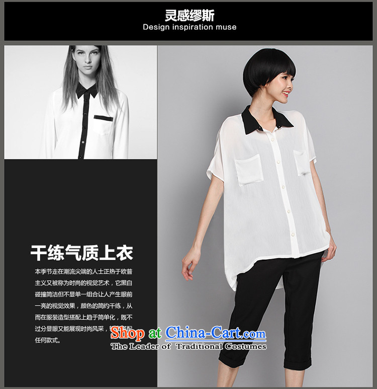 Of staff to increase the burden of 200 yards women thick mm long in the summer lapel short-sleeved chiffon white shirt cardigan relaxd the large white code 1356 XL around 922.747 120 pictures for, prices, brand platters! The elections are supplied in the national character of distribution, so action, buy now enjoy more preferential! As soon as possible.
