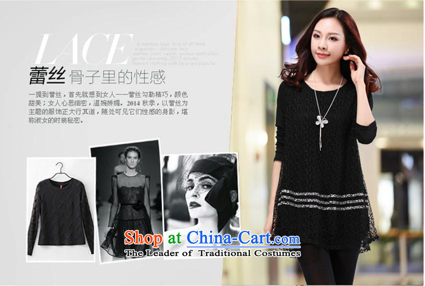 Butterfly fu ni  2015 to increase the number of female graphics thin winter thick Korean forming the sister of the Netherlands T-shirt black large code 4XL Photo, prices, brand platters! The elections are supplied in the national character of distribution, so action, buy now enjoy more preferential! As soon as possible.