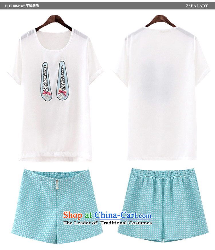 In the summer of Pak short-sleeved T-shirt chiffon two kits large western dress shorts MM thick white Kit + Blue 1832 2XL paras. 135-145 around 922.747 picture, prices, brand platters! The elections are supplied in the national character of distribution, so action, buy now enjoy more preferential! As soon as possible.