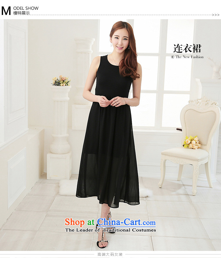As provided for large female thick MM summer new Korean version thin round-neck collar solid thick sister xl dresses 2 705 Black XL Photo, prices, brand platters! The elections are supplied in the national character of distribution, so action, buy now enjoy more preferential! As soon as possible.