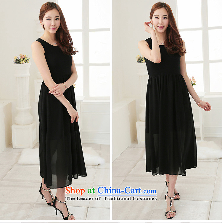 As provided for large female thick MM summer new Korean version thin round-neck collar solid thick sister xl dresses 2 705 Black XL Photo, prices, brand platters! The elections are supplied in the national character of distribution, so action, buy now enjoy more preferential! As soon as possible.