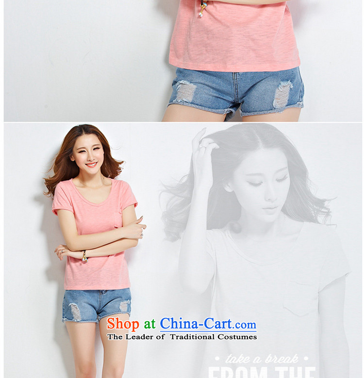 The lymalon lehmann thick, Hin thin 2015 Summer new Korean version of large code ladies casual pure color, short-sleeved T-shirt 1200 Black XL Photo, prices, brand platters! The elections are supplied in the national character of distribution, so action, buy now enjoy more preferential! As soon as possible.