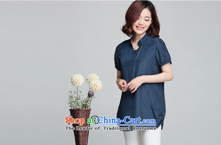 For the people by 2015 Summer Doi new Korean temperament. Long chiffon shirt female short-sleeved T-shirt loose V-neck, wine red XL Photo, prices, brand platters! The elections are supplied in the national character of distribution, so action, buy now enjoy more preferential! As soon as possible.