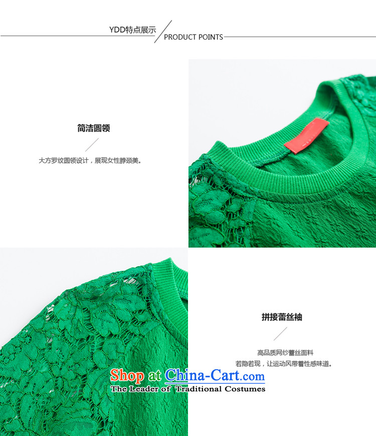 Optimize m Gigi Lai Package Mail C.o.d. 2015 thick sister new spring and autumn the rotator cuff Lace up extra-long-sleeved T-shirt women to xl mm Green Jacket 1XL Photo, prices, brand platters! The elections are supplied in the national character of distribution, so action, buy now enjoy more preferential! As soon as possible.