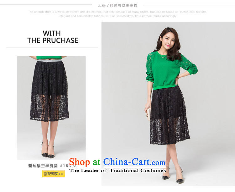 Optimize m Gigi Lai Package Mail C.o.d. 2015 thick sister new spring and autumn the rotator cuff Lace up extra-long-sleeved T-shirt women to xl mm Green Jacket 1XL Photo, prices, brand platters! The elections are supplied in the national character of distribution, so action, buy now enjoy more preferential! As soon as possible.