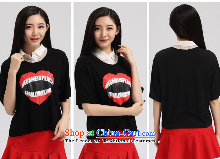 The representative of the water for larger women 2015 new shirt collar up false lace shirt collar wild false collar S15LJ007 black XXL picture, prices, brand platters! The elections are supplied in the national character of distribution, so action, buy now enjoy more preferential! As soon as possible.