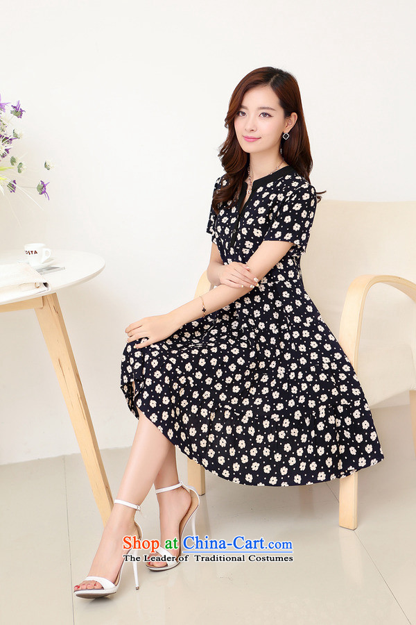 El-ju Yee Nga 4XL new summer larger female graphics thin Korean thick sister relaxd dress in red XL Photo YJ189, prices, brand platters! The elections are supplied in the national character of distribution, so action, buy now enjoy more preferential! As soon as possible.