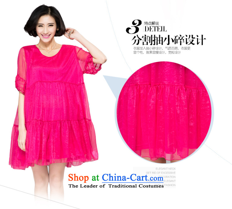 The Eternal-soo to xl women's dresses thick sister 2015 Summer new product expertise, Hin thick mm thin, loose large A swing lanterns cuff dresses Black XL Photo, prices, brand platters! The elections are supplied in the national character of distribution, so action, buy now enjoy more preferential! As soon as possible.