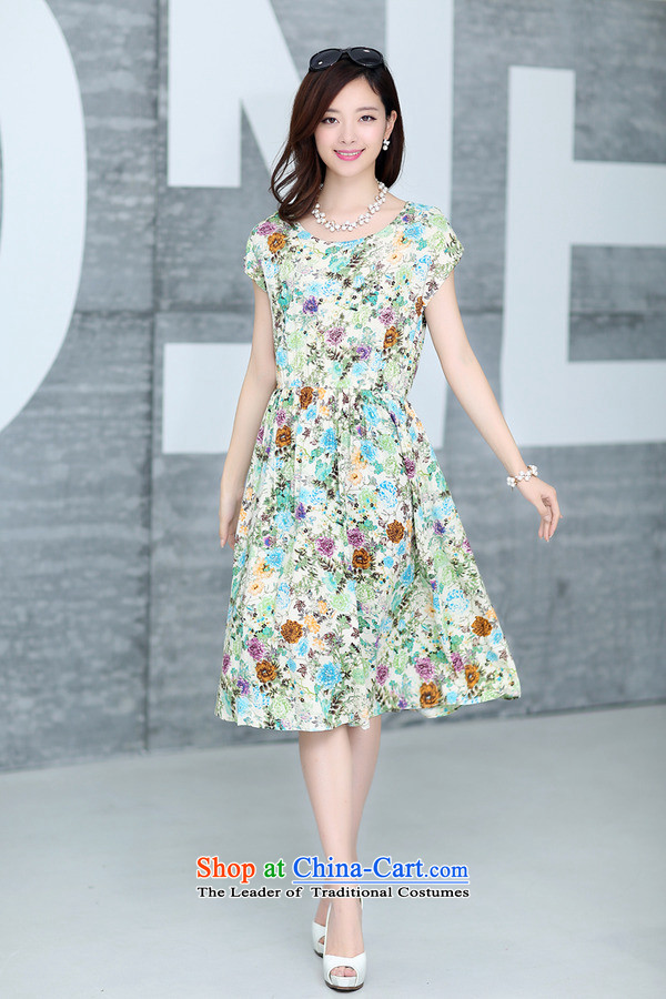 El-ju Yee Nga new summer large stylish women to increase in loose long thick MM dresses YJ91361 small mahogany XXXL picture, prices, brand platters! The elections are supplied in the national character of distribution, so action, buy now enjoy more preferential! As soon as possible.