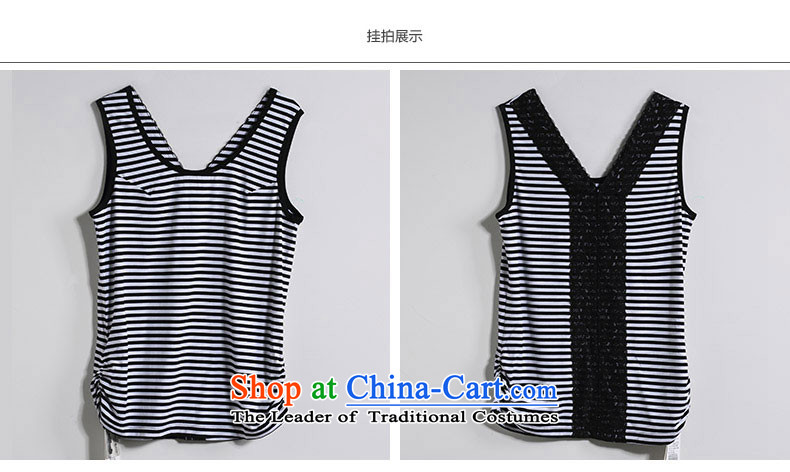 By 2015 Korea Water version of large numbers of ladies thick mm stripe Back soft CAMI female summer of black-and-white picture L S15XA5138, prices, brand platters! The elections are supplied in the national character of distribution, so action, buy now enjoy more preferential! As soon as possible.