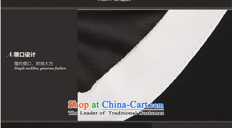 Mr Lehmann thick, Hin thin 2015 Summer thick mm to increase women's large western luxury knocked color stitching chiffon dresses 35323 Black 3XL picture, prices, brand platters! The elections are supplied in the national character of distribution, so action, buy now enjoy more preferential! As soon as possible.