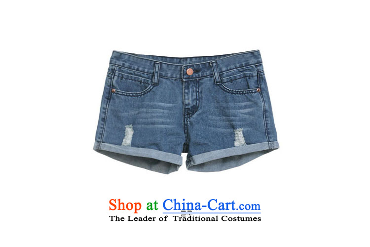 The Korean version of the new YILISA2015 cotton larger women's summer stretch pants thick MM sports and leisure jeans crimping shorts H6109 picture color M brand, prices, picture platters! The elections are supplied in the national character of distribution, so action, buy now enjoy more preferential! As soon as possible.