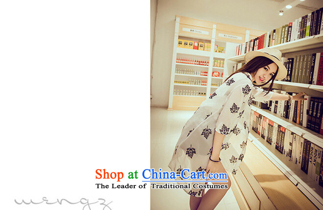The Korean version of the new YILISA Special Summer xl women's summer sun yi thick MM summer embroidery, long-stylish casual clothes H5130 sunscreen White XXL picture, prices, brand platters! The elections are supplied in the national character of distribution, so action, buy now enjoy more preferential! As soon as possible.