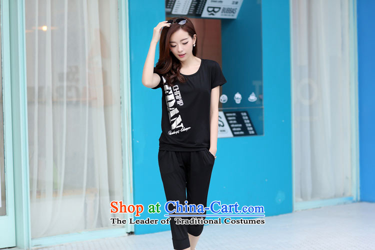 Arabic-machi 2015 big bells Code women's summer new Korean version of the sportswear short-sleeved xlarge 955 light gray XXXL picture, prices, brand platters! The elections are supplied in the national character of distribution, so action, buy now enjoy more preferential! As soon as possible.