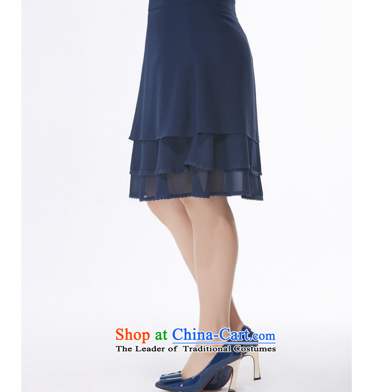 To increase the number msshe women 2015 new autumn replacing billowy flounces chiffon short skirt body skirt 4335th blue the Susan Carroll, Ms Elsie 4XL, Yee (MSSHE),,, shopping on the Internet