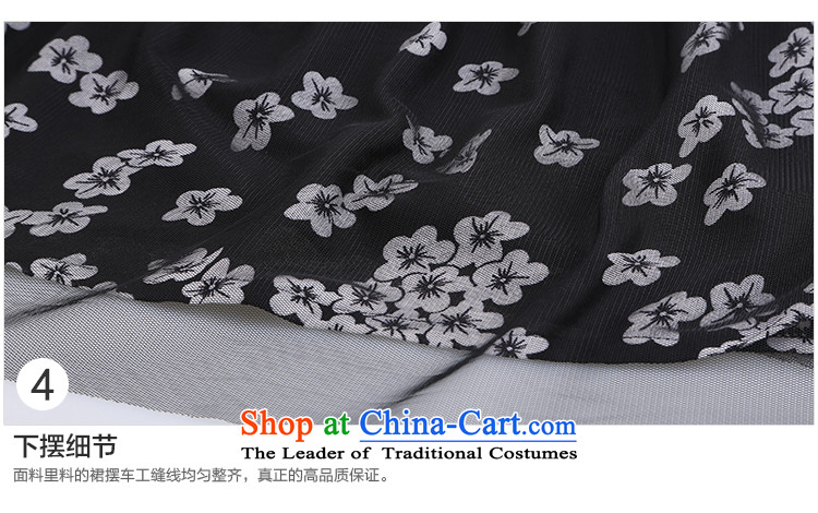 Luo Shani Flower Code women's summer to xl thick, Hin thin, thick sister summer dresses 2101 4XL Photo Black, prices, brand platters! The elections are supplied in the national character of distribution, so action, buy now enjoy more preferential! As soon as possible.