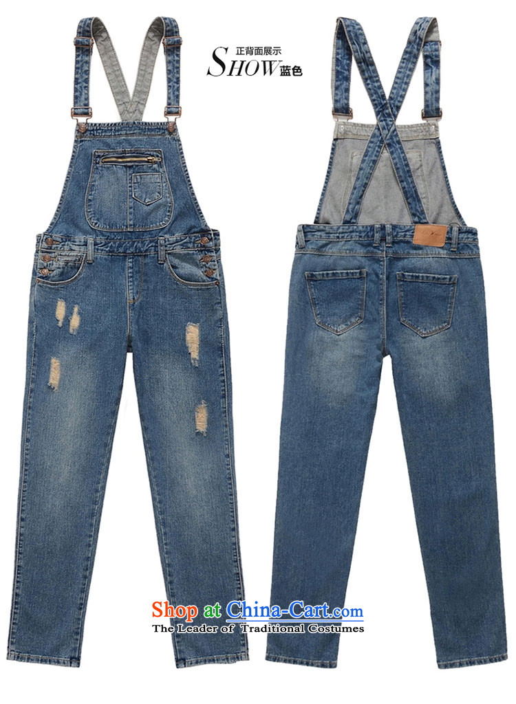 Maximum number of ladies wild 2015 Summer new strap jeans female manually footsore holed jeans pants 1606 dark blue 29 pictures, prices, brand platters! The elections are supplied in the national character of distribution, so action, buy now enjoy more preferential! As soon as possible.